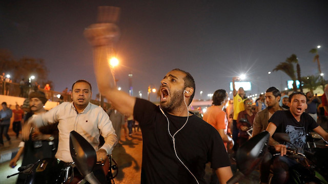 Mısır'da Cumhurbaşkanı Sisi aleyhine gösteriler