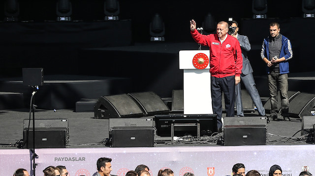 Cumhurbaşkanı Recep Tayyip Erdoğan, Teknofest'i ziyaret etti.