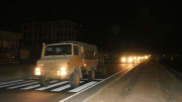 تركيا.. وصول دعم لوجستي للوحدات العسكرية على الحدود السورية