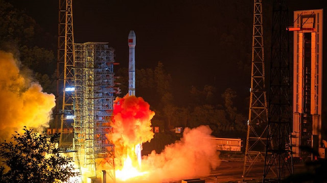 China on Monday sent two more satellites into space to its indigenous BeiDou Navigation Satellite System (BDS).