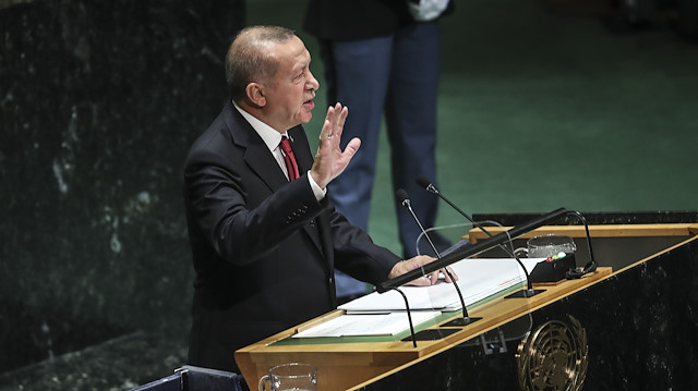 Cumhurbaşkanı Erdoğan'dan BM Genel Kurulu'nda dünyaya ders verdi