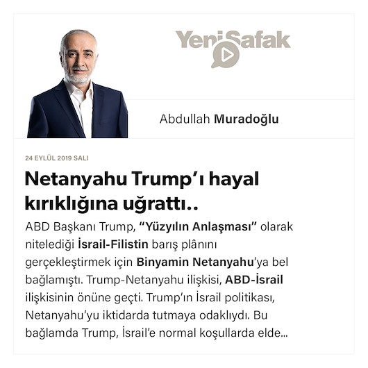 Netanyahu Trump’ı hayal kırıklığına uğrattı..