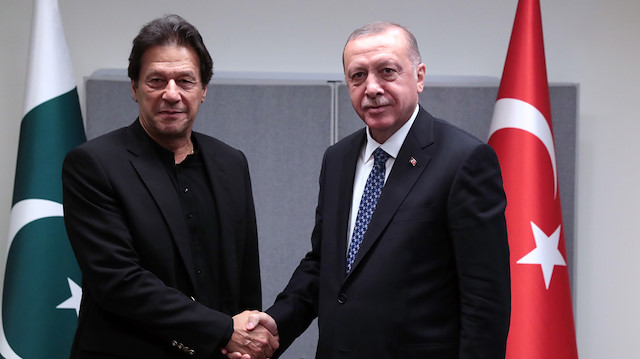 İmran Han ve Cumhurbaşkanı Erdoğan