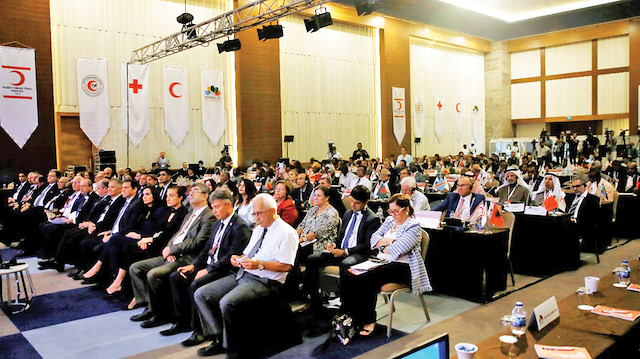 ürk Kızılayı, Uluslararası Hilal İslam Komitesi ve Kuzey Kıbrıs Türk Kızılayı Dostları Grubu (KKTKD)  toplantısı