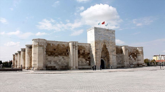 The Sultanhani Caravanserai located in the central province of Aksaray