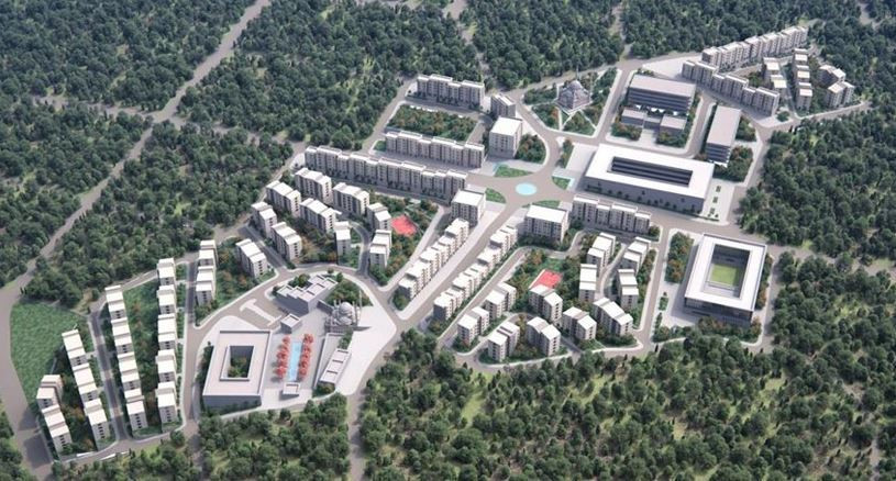 5.500 konutluk Akgedik Yunuskent Projesi.
