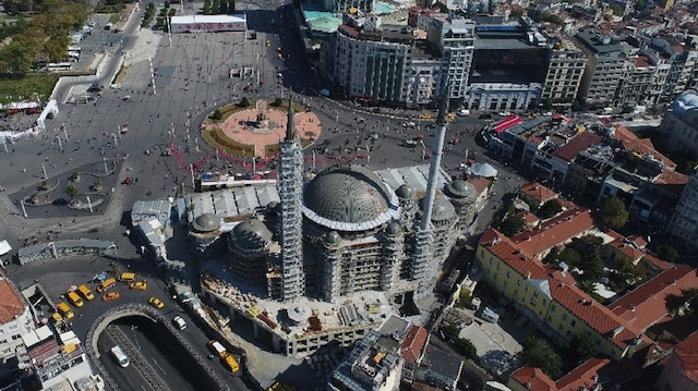 Taksim Mosque, Istanbul, Turkey.