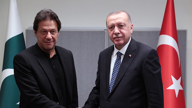 File photo: Turkey’s President Recep Tayyip Erdoğan and Pakistani Prime Minister Imran Khan 
