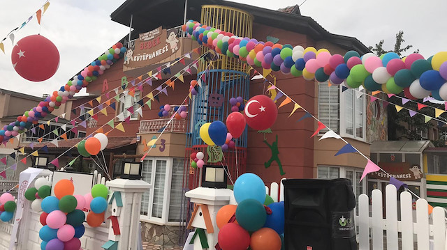 Türkiye'nin ilk müstakil 'Bebek ve Çocuk Kütüphanesi' olacak.