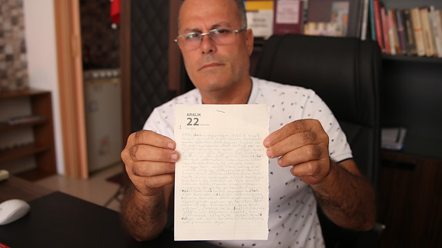 Antalya'da öldürülen bedensel engelli kadın, yaşadığı şiddeti yazdığı mektupta anlatmış.