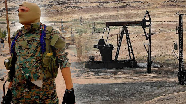 PKK'lı teröristler, işgal altında tutukları bölgelerdeki petrol kuyularından yılda 400 milyon dolar gelir elde ediyor.