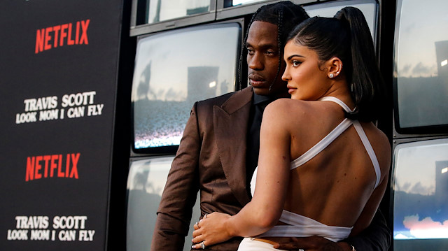 Travis Scott and Kylie Jenner attend the premiere for the documentary "Travis Scott: Look Mom I Can Fly" in Santa Monica, California, U.S., August 27, 2019. REUTERS/Mario Anzuoni

