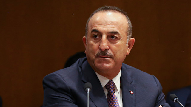 Turkey's Foreign Minister Mevlüt Çavuşoğlu