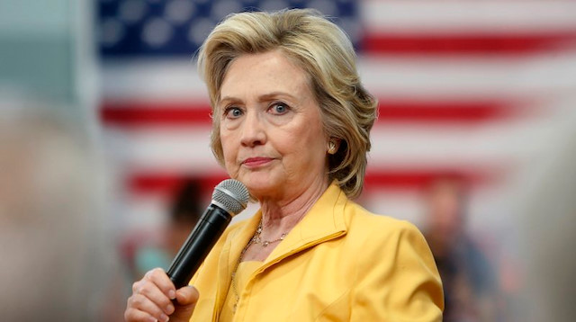 ABD'de Demokratların eski başkan adayı Hillary Clinton.