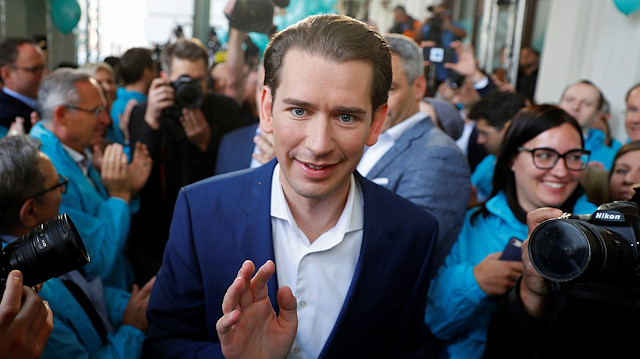 Head of Austria's Peoples Party and former Chancellor Sebastian Kurz attends the final election rally ahead of Austria's parliamentary election, in Vienna, Austria, September 27, 2019. REUTERS/Leonhard Foeger

