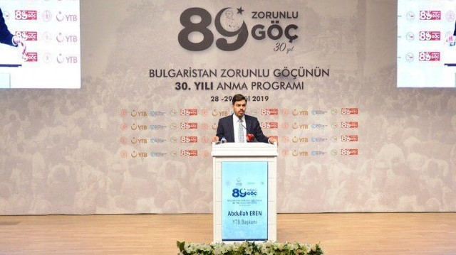 YTB Başkanı Abdullah Eren.