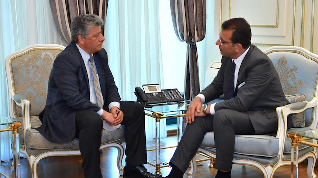 CHP'li Mustafa Balbay, İBB Başkanı Ekrem İmamoğlu'nu makamında ziyaret etmişti. 