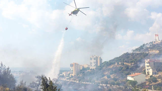 Yangın söndürme helikopteri