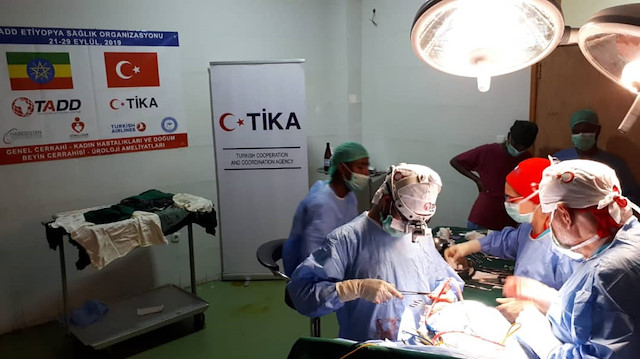 "تيكا" التركية تجرى 70 عملية جراحية في إثيوبيا