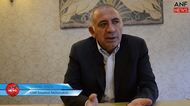 CHP İstanbul Milletvekili Gürsel Tekin terör örgütü PKK’nın medya organı ANF’ye çıktı.