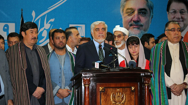 Afganistan İcra Kurulu Başkanı Abdullah Abdullah.