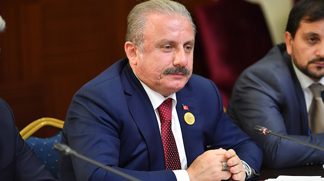 Turkey's Parliament Speaker Mustafa Sentop

