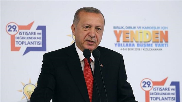 Cumhurbaşkanı Recep Tayyip Erdoğan