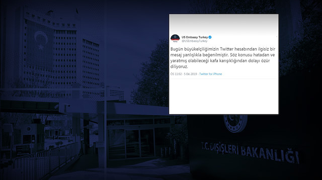 ABD Ankara Büyükelçiliği'nin 'skandal' beğenisi hakkında ne biliyoruz?