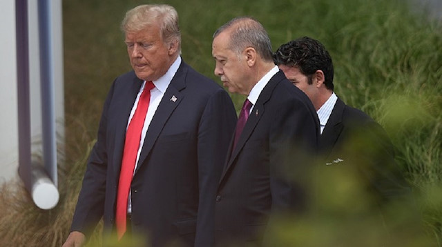 Cumhurbaşkanı Erdoğan - ABD Başkanı Trump (arşiv)