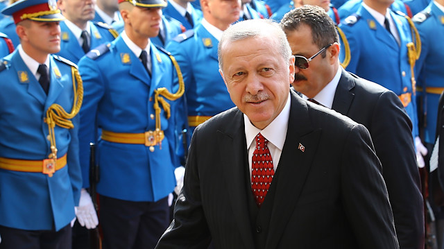 President of Turkey Recep Tayyip Erdogan in Serbia

