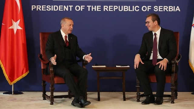 أردوغان: لدينا علاقات تاريخية وثقافية متجذرة مع صربيا