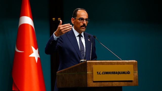 Cumhurbaşkanlığı Sözcüsü İbrahim Kalın