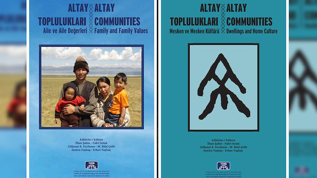 Altay toplulukları konulu 'Aile ve Aile Değerleri' ve 'Mesken ve Mesken Kültürü' isimli kitaplar