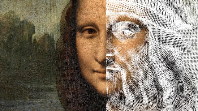 Leonardo da Vinci'nin felç geçirdiği için Mona Lisa tablosunu bitiremediği iddia edildi!