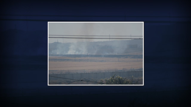 YPG ne yapacağını şaşırdı: Bölgeyi ateşe verdiler