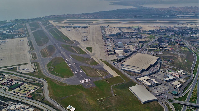 Atatürk Havalimanı'nın taşınma sonrası son hali havadan görüntülendi.