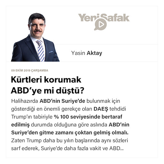 Kürtleri korumak ABD’ye mi düştü?