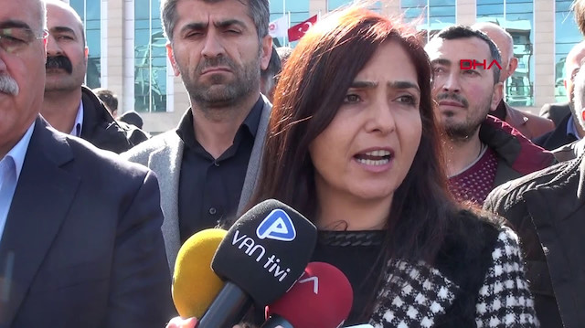 Görevden alınan Van Büyükşehir Belediye Başkanı Bedia Özgökçe Ertan