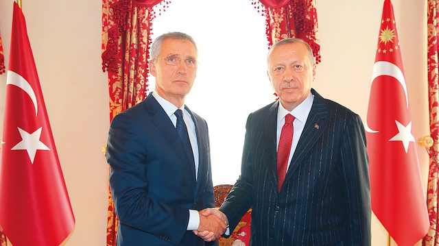 NATO Genel Sekreteri Jens Stoltenberg, İstanbul’da Cumhurbaşkanı Erdoğan ve Dışişleri Bakanı Çavuşoğlu ile görüştü.