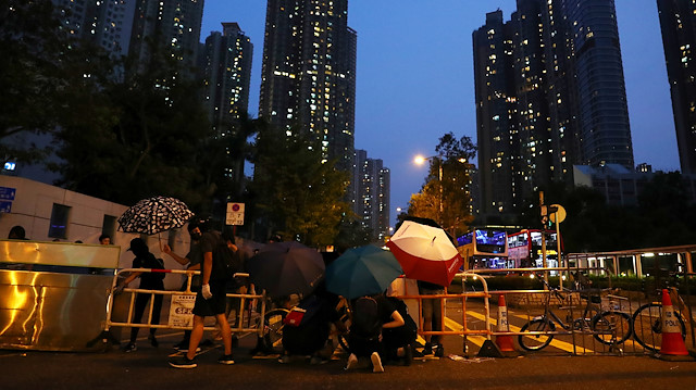 Hong Kong'daki protestolarda taktik değişikliği