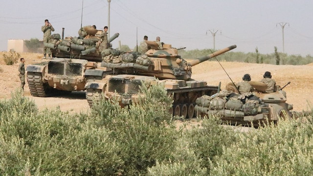 Türk tankları ve MSO ordusu birlikleri, Mümbiç’e doğru ilerlemeye başladı. 