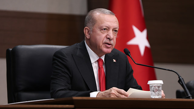 Cumhurbaşkanı Erdoğan, basın toplantısı düzenlendi. 