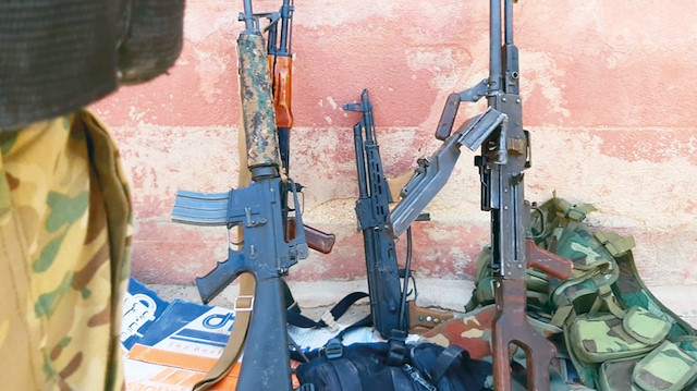 PKK'ya gönderilen silahlar