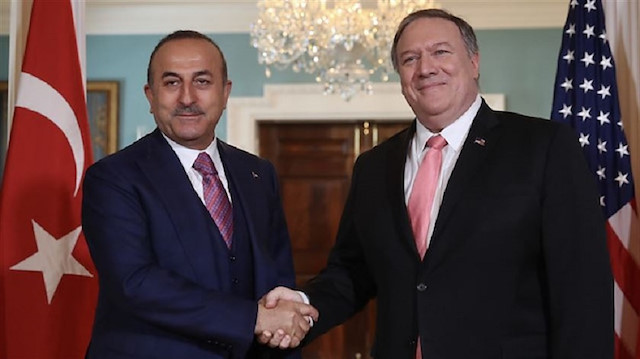 File photo: Çavuşoğlu - Pompeo meeting