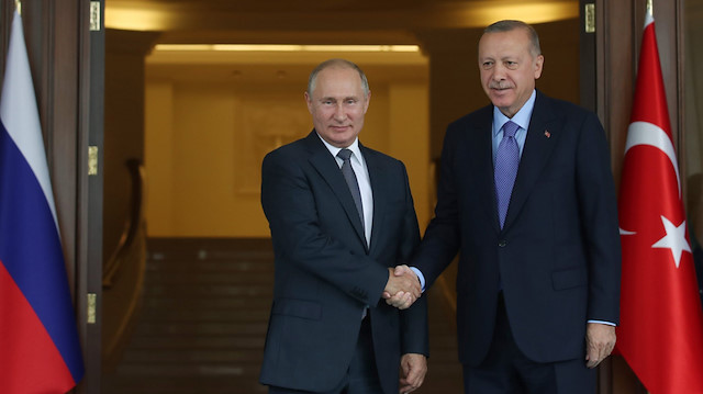 Vladimir Putin ve Recep Tayyip Erdoğan

