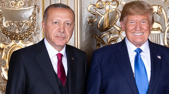 President Erdoğan and his U.S. counterpart Donald Trump