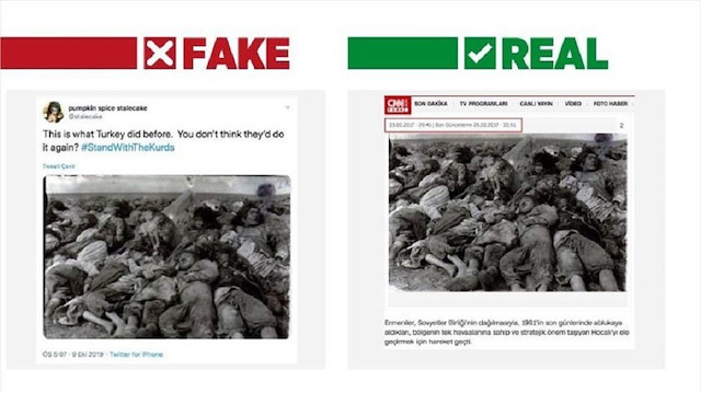 Fake and real reports