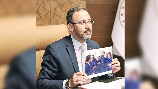 Gençlik ve Spor Bakanı Mehmet Kasapoğlu