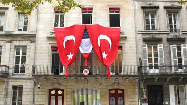 Türkiye'nin Nantes Başkonsolosluk binası. (arşiv)