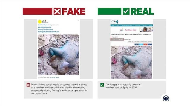 Fake posts on social media